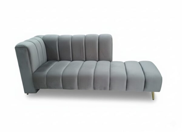 Lounge velvet Orange sofa